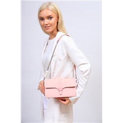 Женская сумка кросс-боди из искусственной кожи, цвет розовый