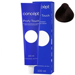 Стойкая крем-краска для волос 5.77 интенсивный темно-коричневый Profy Touch Concept 100 мл