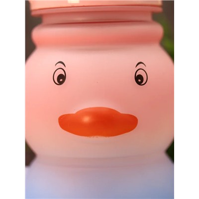 Бутылка «Cute duck», pink-blue (880 мл)