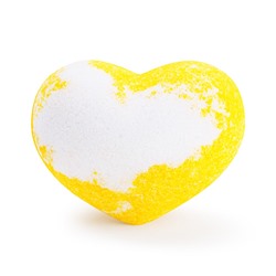 Сердечко соляное для ванны Сладкий лимон