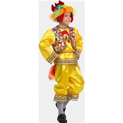 Детский карнавальный костюм Петушок Чико (текстиль) 7027