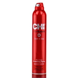 CHI  |  
            Style & Stay Firm Hold Thermal Protecting Spray Термозащитный лак сильной фиксации для всех типов волос