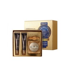 NATURE REPUBLIC Ginseng Royal Silk Гель-крем Женьшень Королевский шелк With eye cream set.