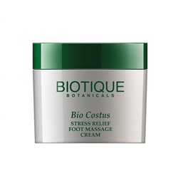 Biotique Bio Costus Stress Relief Foot Massage Cream 50g / Био Крем Массажный для Снятия Напряжения Ног 50г