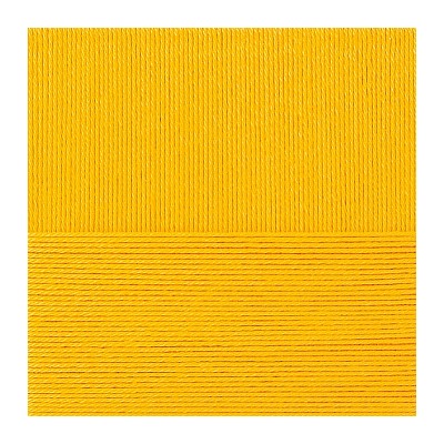 Пряжа для вязания ПЕХ Классический хлопок (100% мерсеризованный хлопок) 5х100г/250м цв.012 желток упак (1 упак)