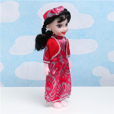Кукла в национальном узбекском наряде 43см, микс