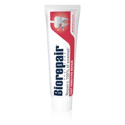 Biorepair Fast Sensitive Repair зубная паста для чувствительных зубов 75 мл