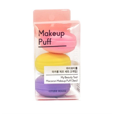 ETUDE HOUSE My Beauty Tool Набор косметических спонжей Macaron