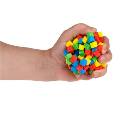 Конструктор — пластилин Gummy Blocks, разноцветные детали, МИКС