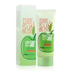 IPKN Pore Apple Солнцезащитный крем для жирной кожи SPF50+ PA++++