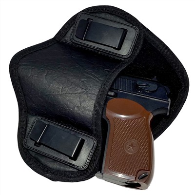 Тактическая кобура Kosibate PU Leather Holster - Изготовлена из сверхлегкой водостойкой искусственной кожи, прочной и устойчивой к поту. Мягкий наполнитель делает переноску максимально комфортной и скрытной. Подходит для компактных и средних по размерам моделей пистолетов №176