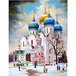 Картина по номерам 40х50 - Православная церковь