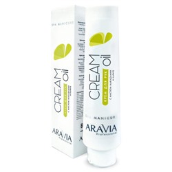 Аравия Aravia Professional Крем для рук Cream Oil" с маслом макадамии и карите 100 мл (Aravia professional, SPA маникюр)"