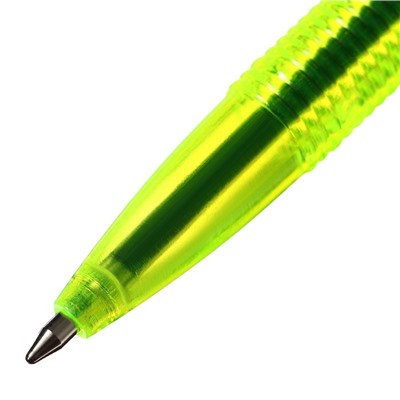 Набор ручек шариковых 8 штук LANCER Office Style 820, узел 1.0 мм, синие чернила на масляной основе, корпус зеленый
