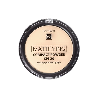 Пудра для лица матирующая "Mattifying" SPF 20 тон: 02, natural beige (10323533)