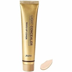 Консилер для лица с эффектом сияния, Light Sensitive Concealer, ZOZU, оттенок темный, 30 г