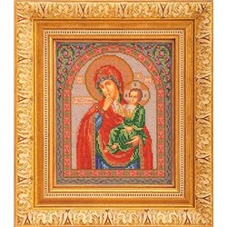 Набор для вышивания бисером Радуга Бисера В-166 Богородица Отрада и Утешение, 20*24 см