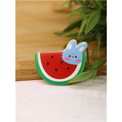 Набор аксессуаров для волос "Bunny", watermelon, 2 шт. в наборе