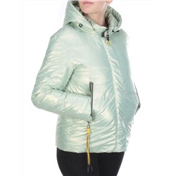 8262 LIGHT GREEN Куртка демисезонная женская BAOFANI (100 гр. синтепон) размер 48