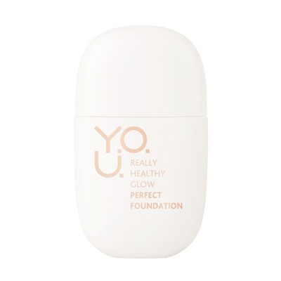 Тональная основа для лица "Y.O.U. Really Healthy Glow" тон: 02, nude beige (10326743)