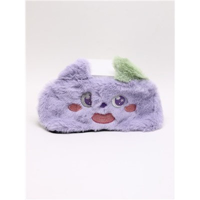 Маска для сна гелевая "Fluffy monster", purple