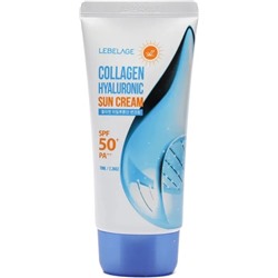 Крем для лица и тела солнезащитный COLLAGEN HYALURONIC SUN CREAM, LEBELAGE, 70 мл