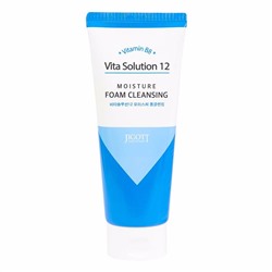 Пенка для умывания Vita Solution 12 Moisture Foam Cleansing, Jigott, 180 мл