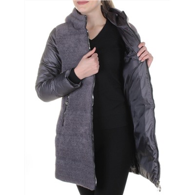 3010 Пальто женское с ангорой QiHongYun размер 42