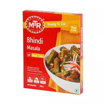 Готовое блюдо (Бинди со специями) (300 г), Bhindi Masala, произв. MTR