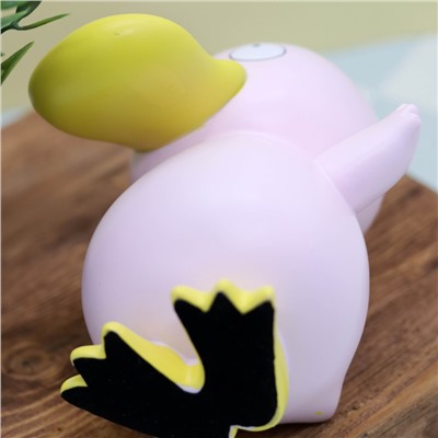 Копилка "Dancing duck", pink