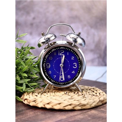 Часы-будильник "Wake up clock", blue (16,5х12,5 см)