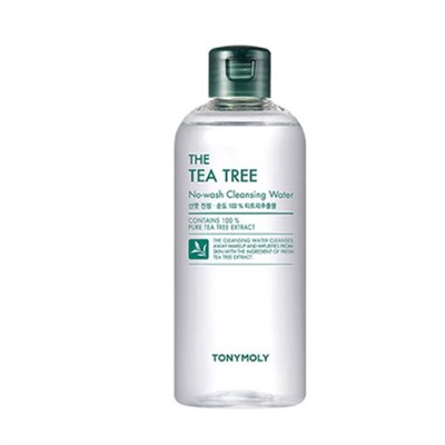 TONY MOLY The Tea Tree No-wash Очищающая вода с экстрактом чайного дерева 500ml