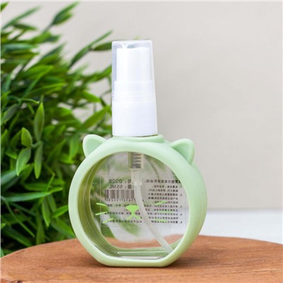 Дорожная бутылочка "Animals", green (55 ml)