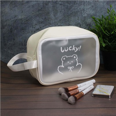 Косметичка "Lucky bear", white