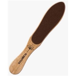 Профессиональная деревянная пилка для педикюра Professional Wooden Foot File Foot shape, Solomeya 76 г