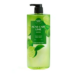 Гель для душа парфюмированный Лайм, Happy Bath № 034 Acne Care Lime, Aekyung, 900 г