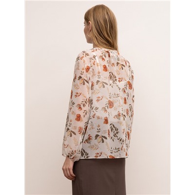 Блузка с цветочным принтом B2626/firele