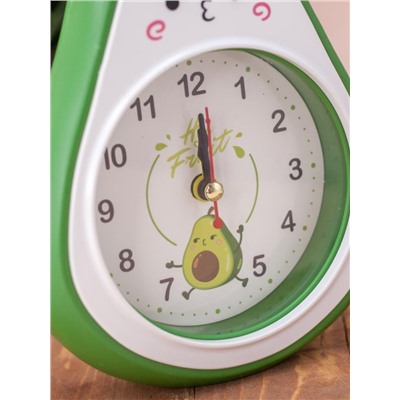 Часы-будильник "Avocado", green