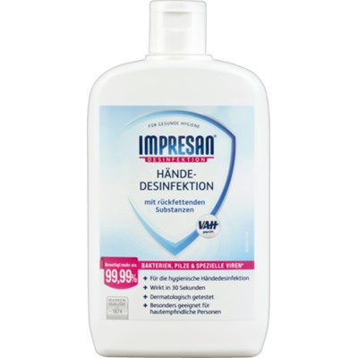Impresan Hand-Desinfektions-Lösung, 150 ml Для дезинфекции рук, 150 мл