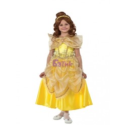 Детский карнавальный костюм Принцесса Белль (текстиль) 7062 Дисней
