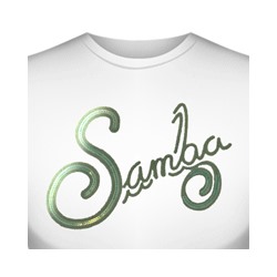 Футболка со стразами "Samba" (Green)
