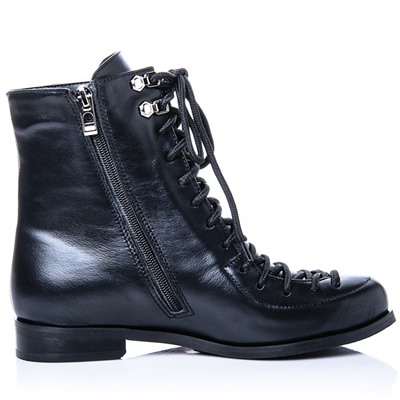 Женские кожаные ботинки LaRose L2272 Черный: Под заказ