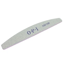 O.P.I, Пилка для искусственных ногтей (Лодка) 100/100 грит, серая