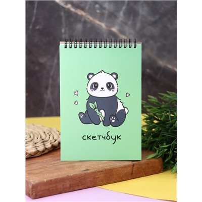 Скетчбук Аниме «Panda», 14х20 см