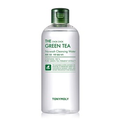 TONY MOLY The Chok Chok Green Tea No-wash Очищающая вода с экстрактом зеленого чая