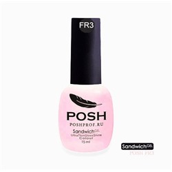FR3 POSH SANDWICH GEL UV/LED - Розовые мечты