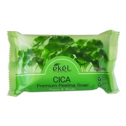 Мыло косметическое с экстрактом центеллы Peeling Soap Cica, Ekel, 150 г