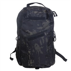 Малый штурмовой рюкзак (20 литров, MultiCam Black) (CH-070) - Рюкзак содержит вместительные карманы: внутренний для ноутбука/планшета, внутренний открытый, для документов, наружный спереди. Подходит как для использования в армии, так и для активного отдыха и города №218