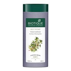 Biotique Bio Thyme Volume Conditioner for Fine & Thinning Hair 180ml / Био Кондиционер для Объема Волос с Тимьяном 180мл