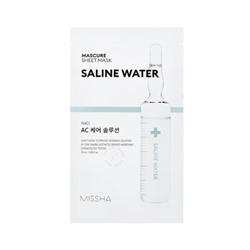 Missha Mascure AC Care Solution Тканевая маска для проблемной кожи (Salin water)